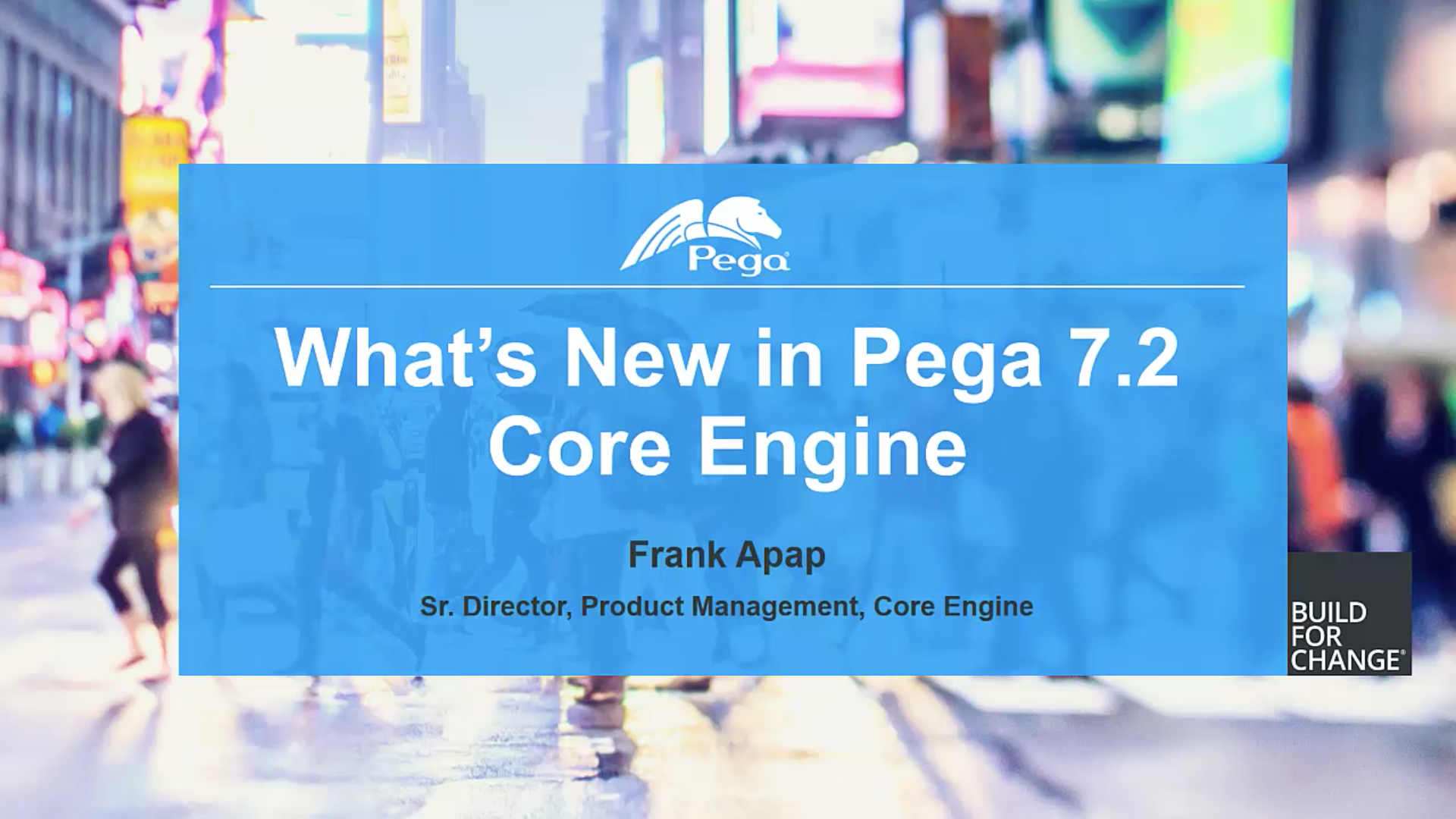 Pega 7.2 Update: What's New in Core Engine