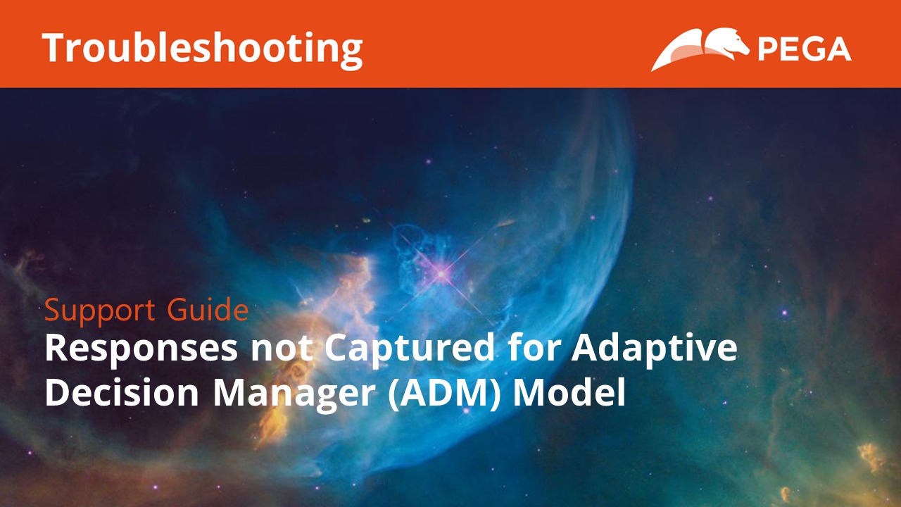 Troubleshooting Issues Related to Response Capture in Adaptive Decision Manager (ADM)