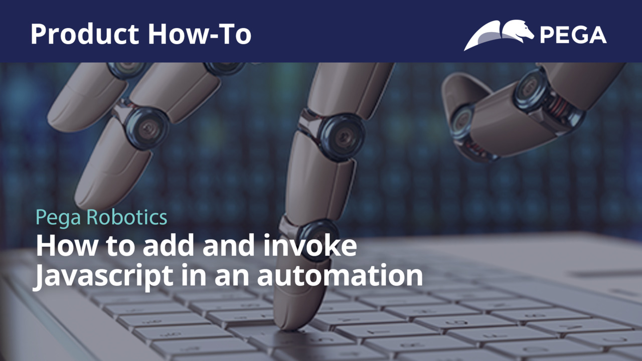 How to add and invoke Javascript in an automation