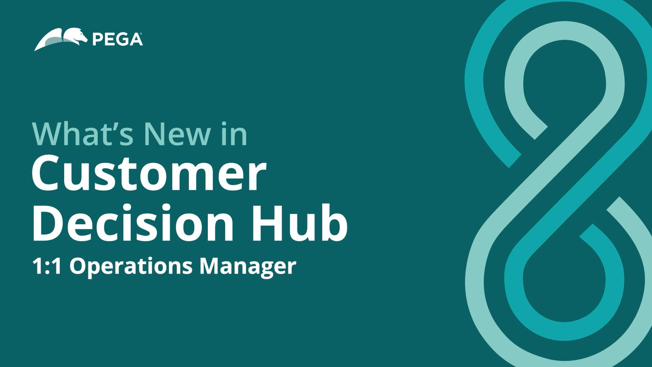 Customer Decision Hub 8.8 Update: 1:1 Operations Manager Fast-Release Changes
