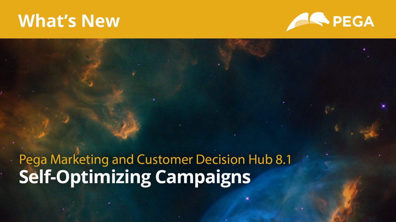 What's New - Self-optimizing campaigns