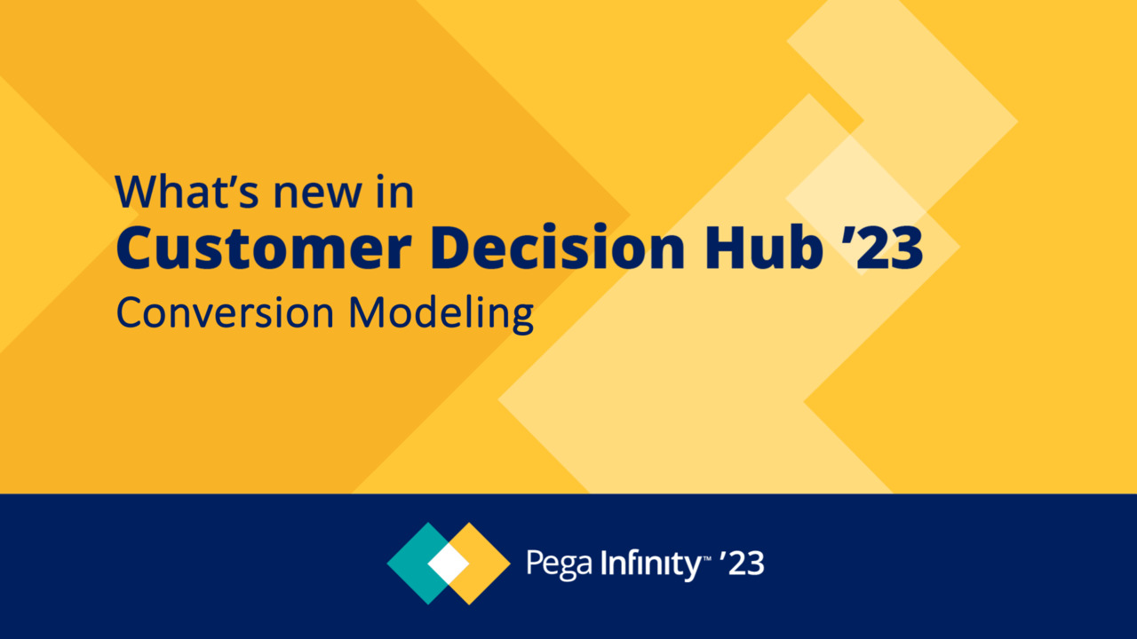 Conversion Modeling Infinity '23 Overview Video