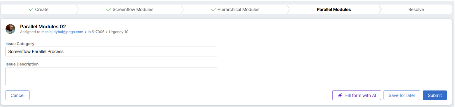 Parallel Process runtime