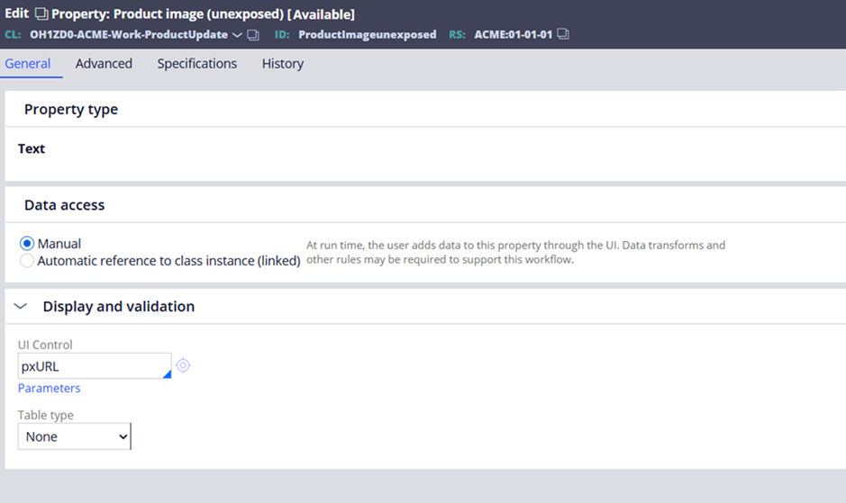 Create preview field - option B