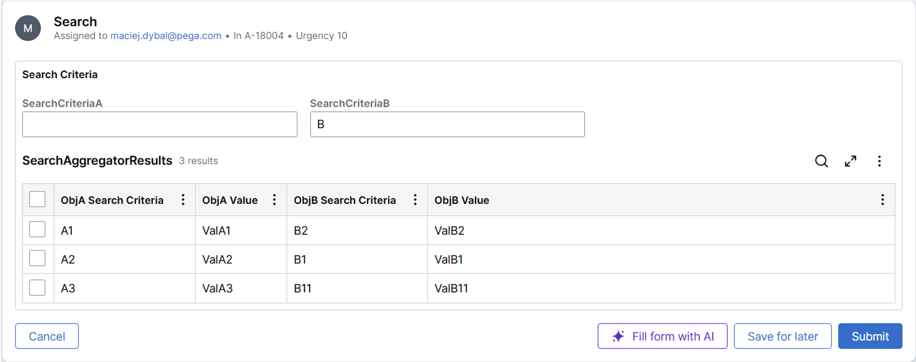 Runtime 1 Criteria Results