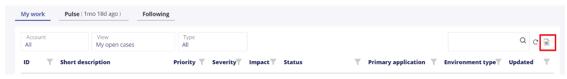 Export to Excel Icon
