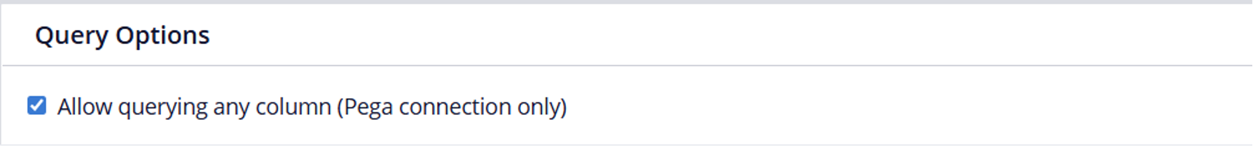 Queryable option for List Operator DP