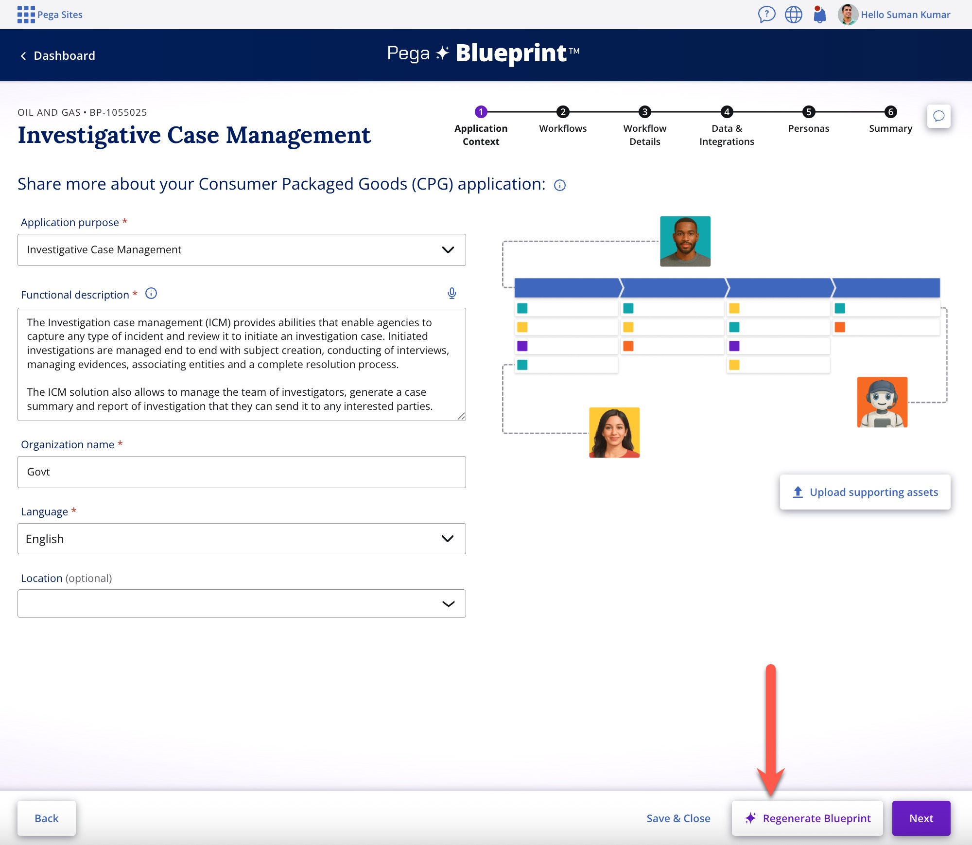 Regenerate option in Blueprint