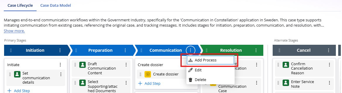 Add Process