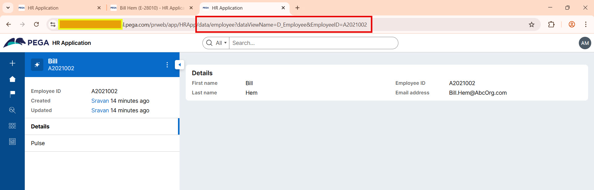 Semantic URL for Data type