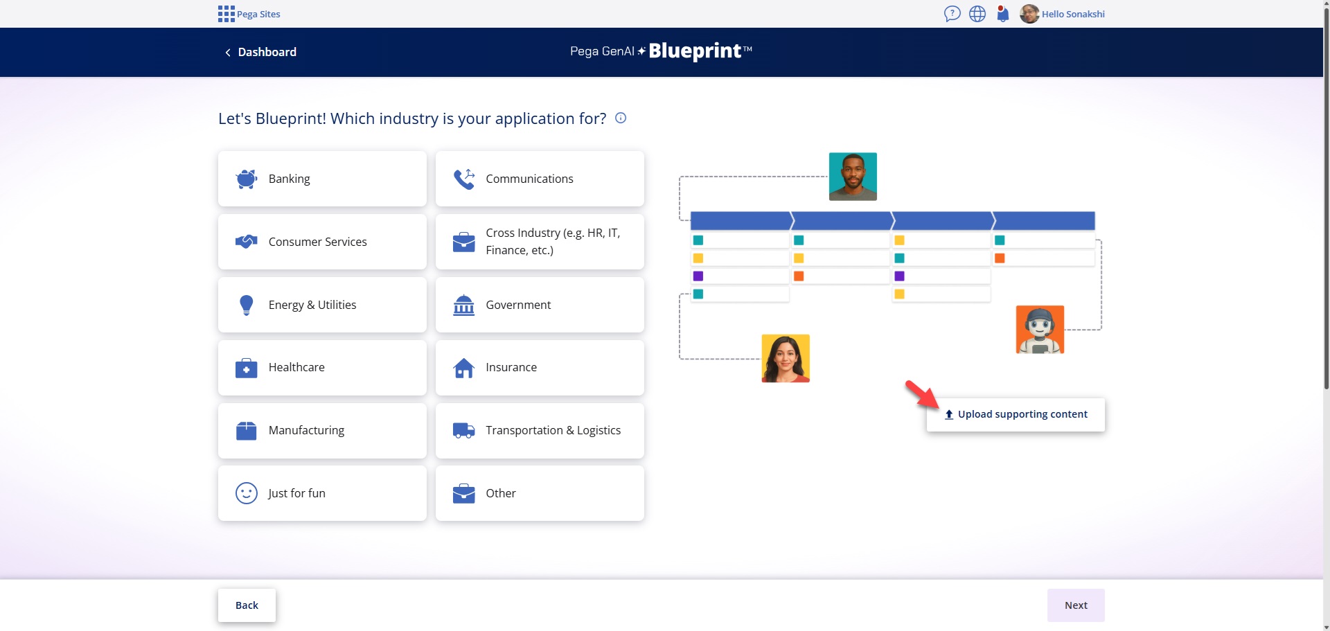 Upload Supporting Document