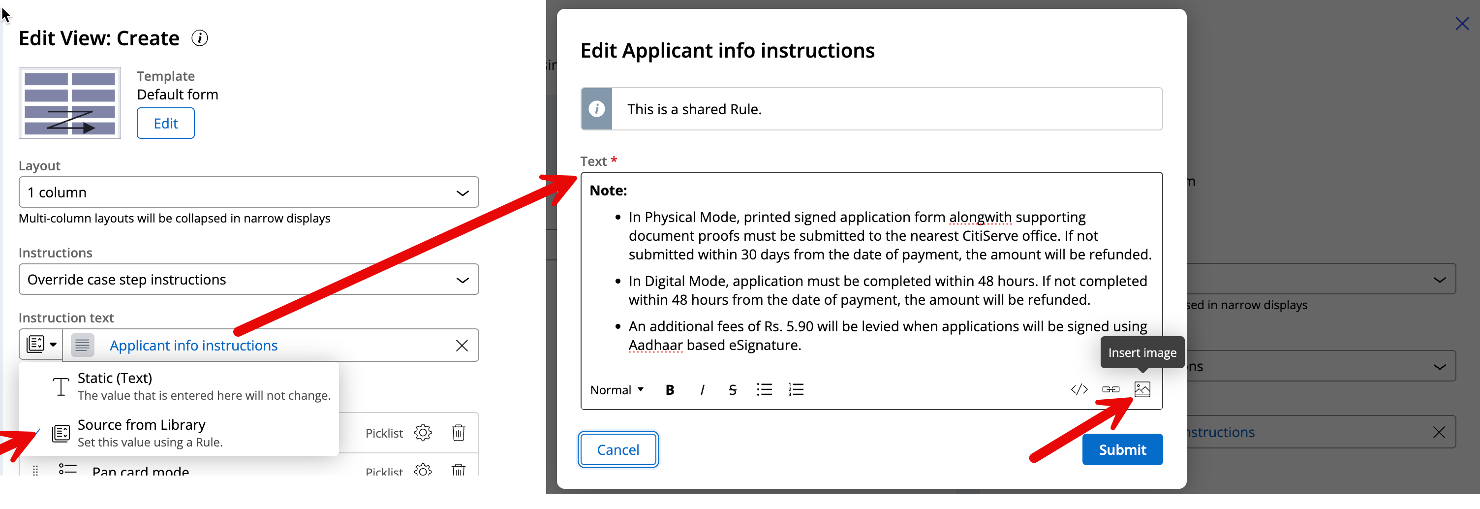 Image showing how to configure this