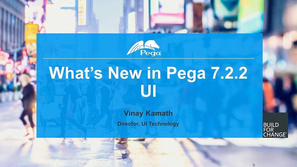 Pega 7.2.2 Update: What's New in UI