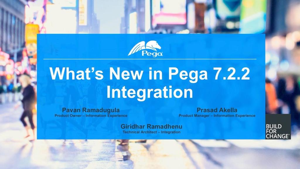 Pega 7.2.2 Update: What's New in IX Integration