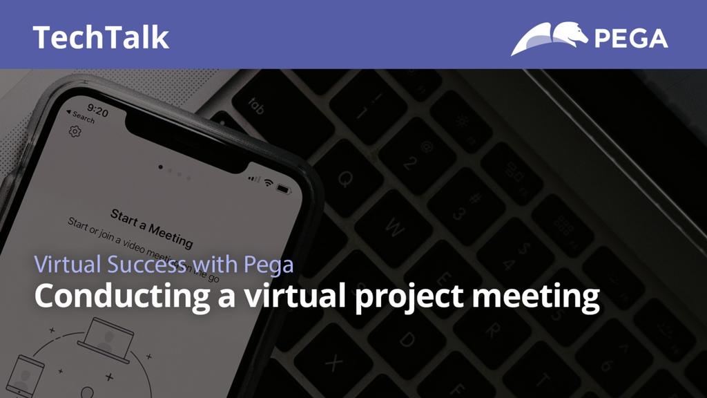 TechTalk Virtual Series: Conducting a virtual project meeting