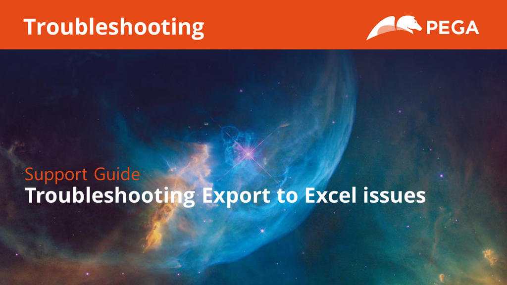 Tips for troubleshooting Export to Excel issues