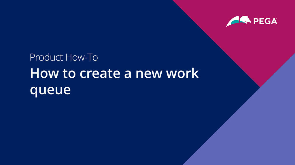 How to create a new work queue