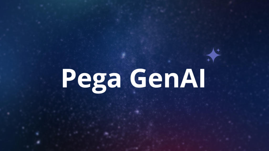 Introducing Pega GenAI