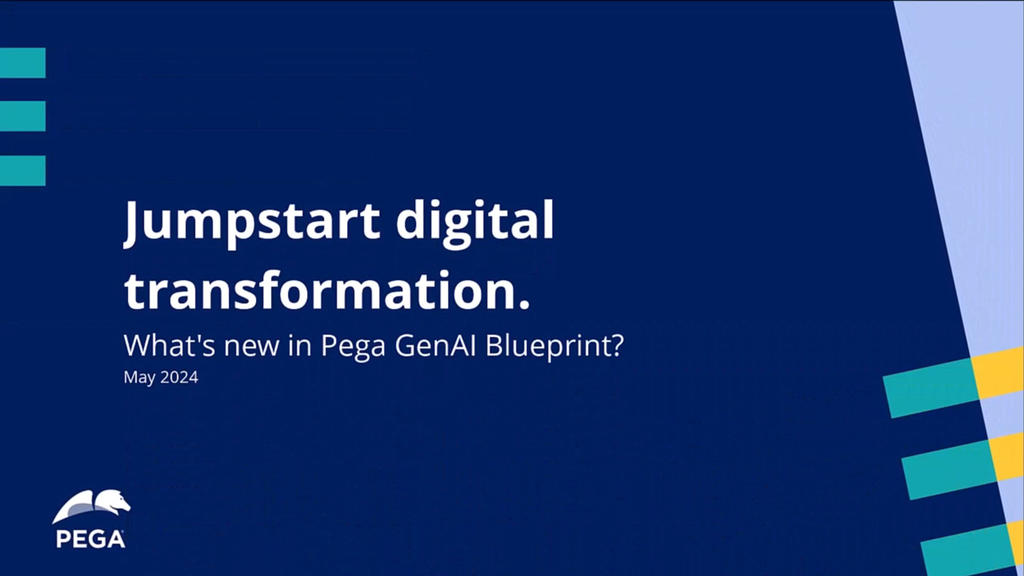 What's new in Pega GenAI Blueprint? May 2024