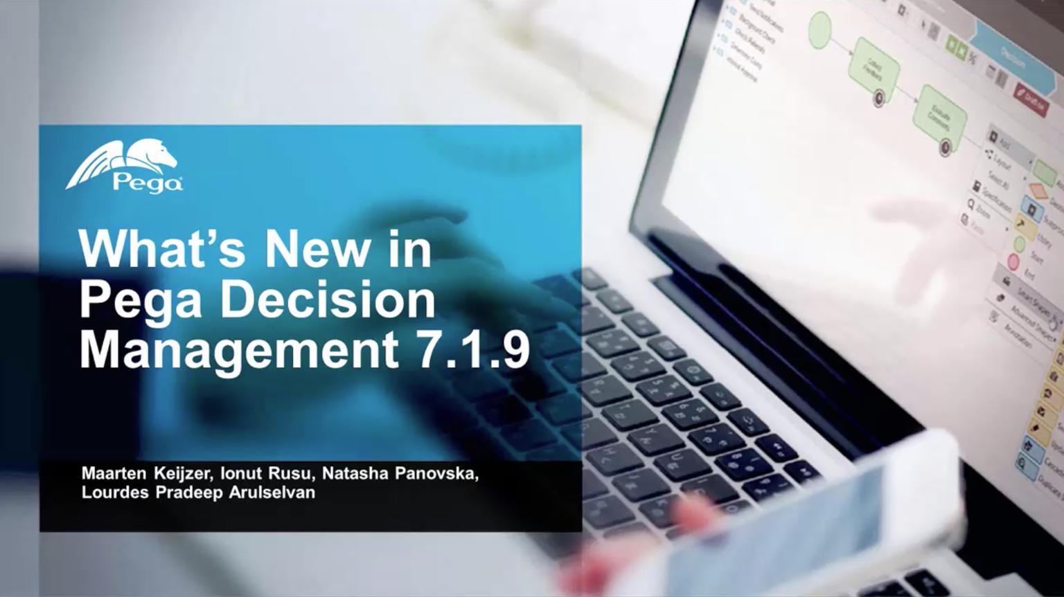 Pega 7.1.9 Update: What's New in Decision Management