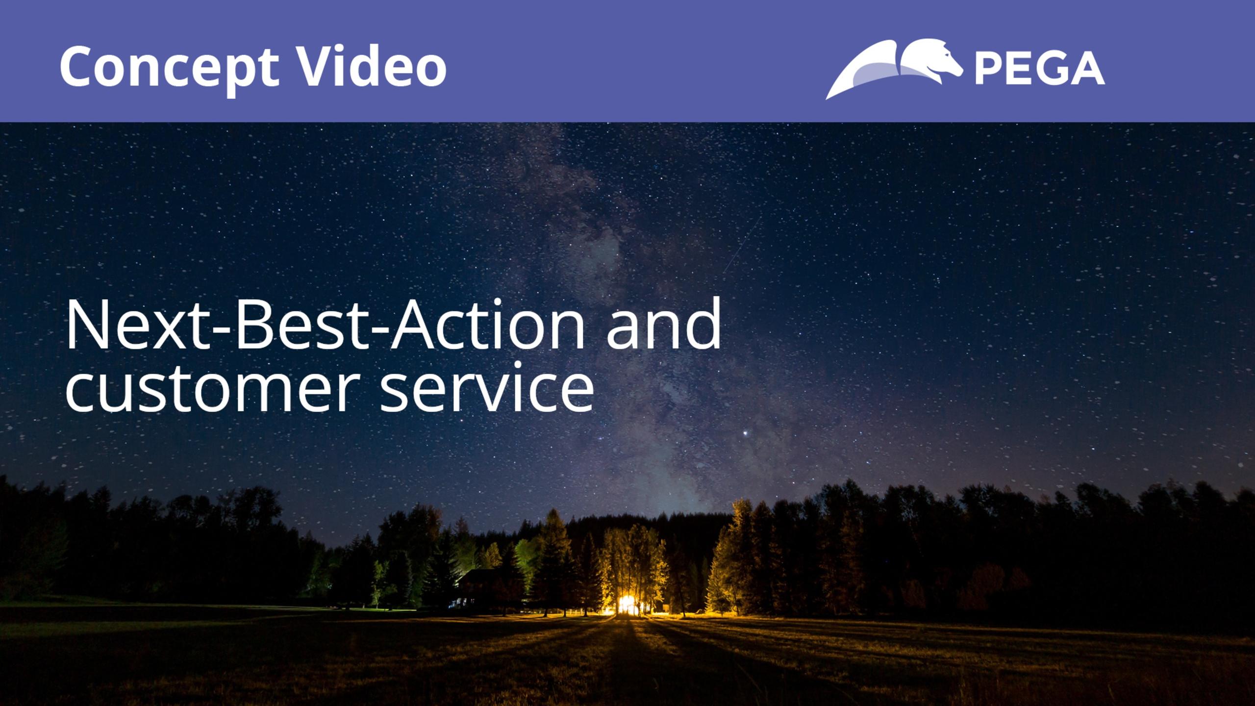 Next-Best-Action and customer service