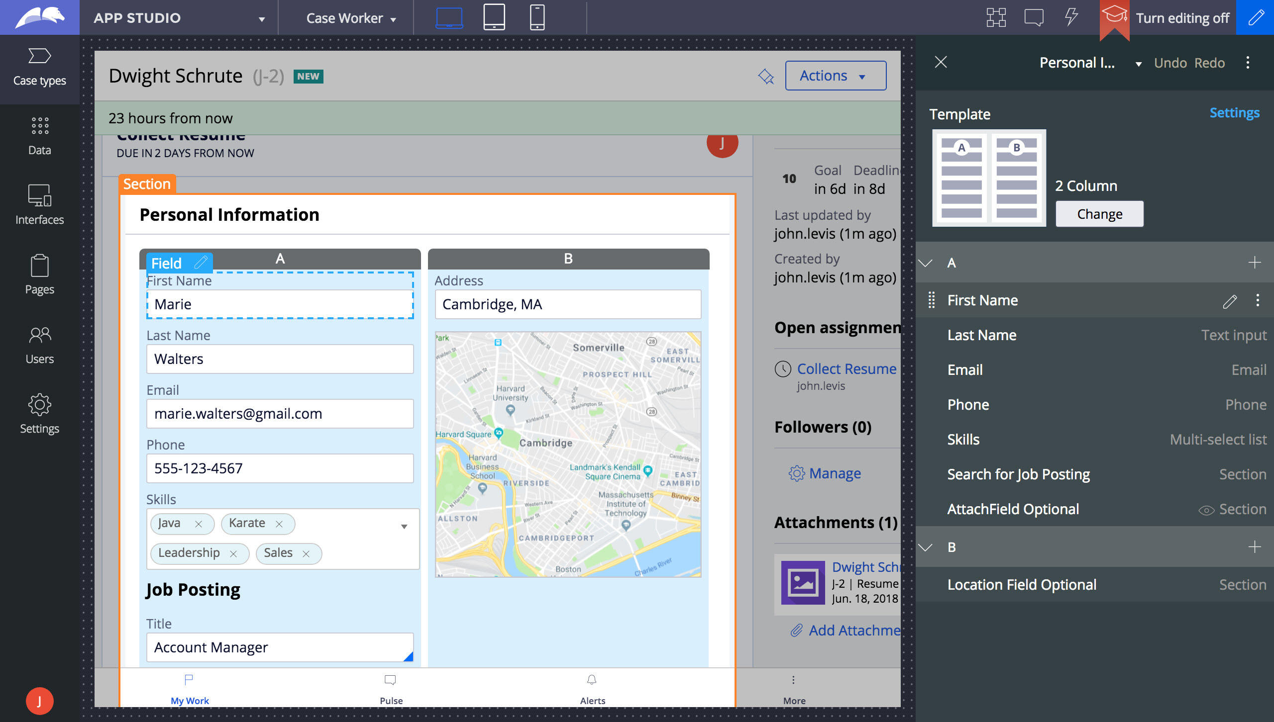 Append To And Append And Map To In Pega 