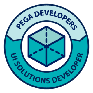 UI Solutions Developer Role Badge