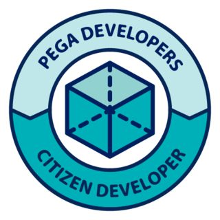 Decorative badge for the Citizen Developer role
